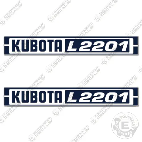 Fits Kubota L2201 Decal Kit Tractor 1