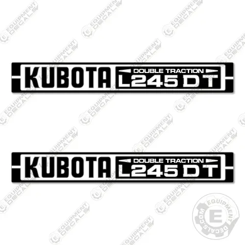 Fits Kubota L245dt Decal Kit Tractor 1