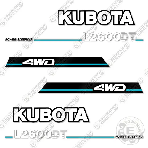 Fits Kubota L2600dt Decal Kit Tractor 1