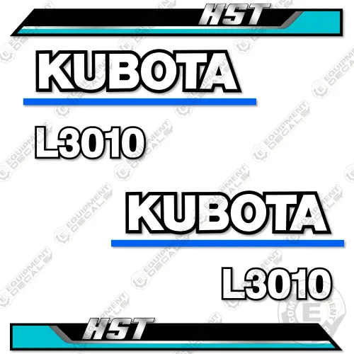 Fits Kubota L3010 Hst Decal Kit Utility Tractor 1