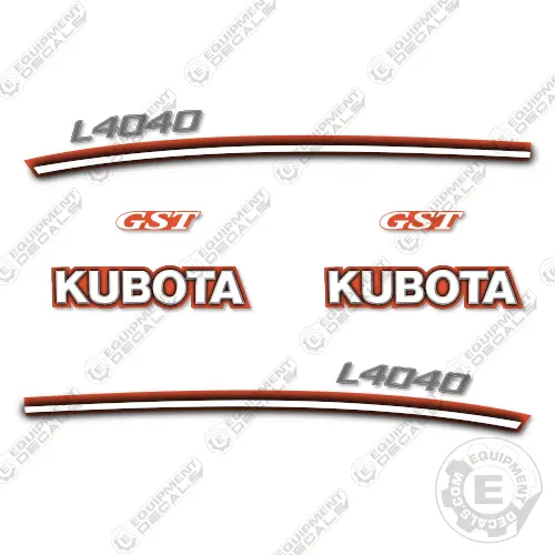 Fits Kubota L4040 Decal Kit Tractor 1