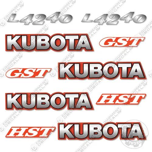 Fits Kubota L4240 Decal Kit Tractor 1