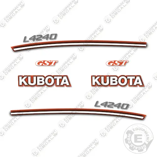 Fits Kubota L4240 Decal Kit Tractor 1