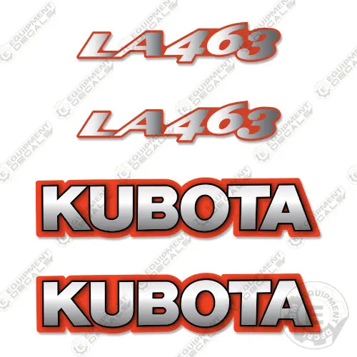 Fits Kubota L463 Decal Kit Tractor 1