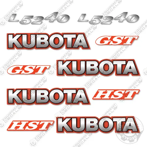 Fits Kubota L5240 Decal Kit Tractor 1