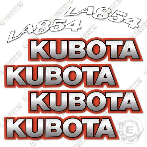 Fits Kubota La854 Decal Kit Tractor 1