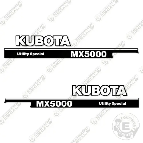 Fits Kubota Mx5000 Decal Kit Tractor (Utility Special) 1