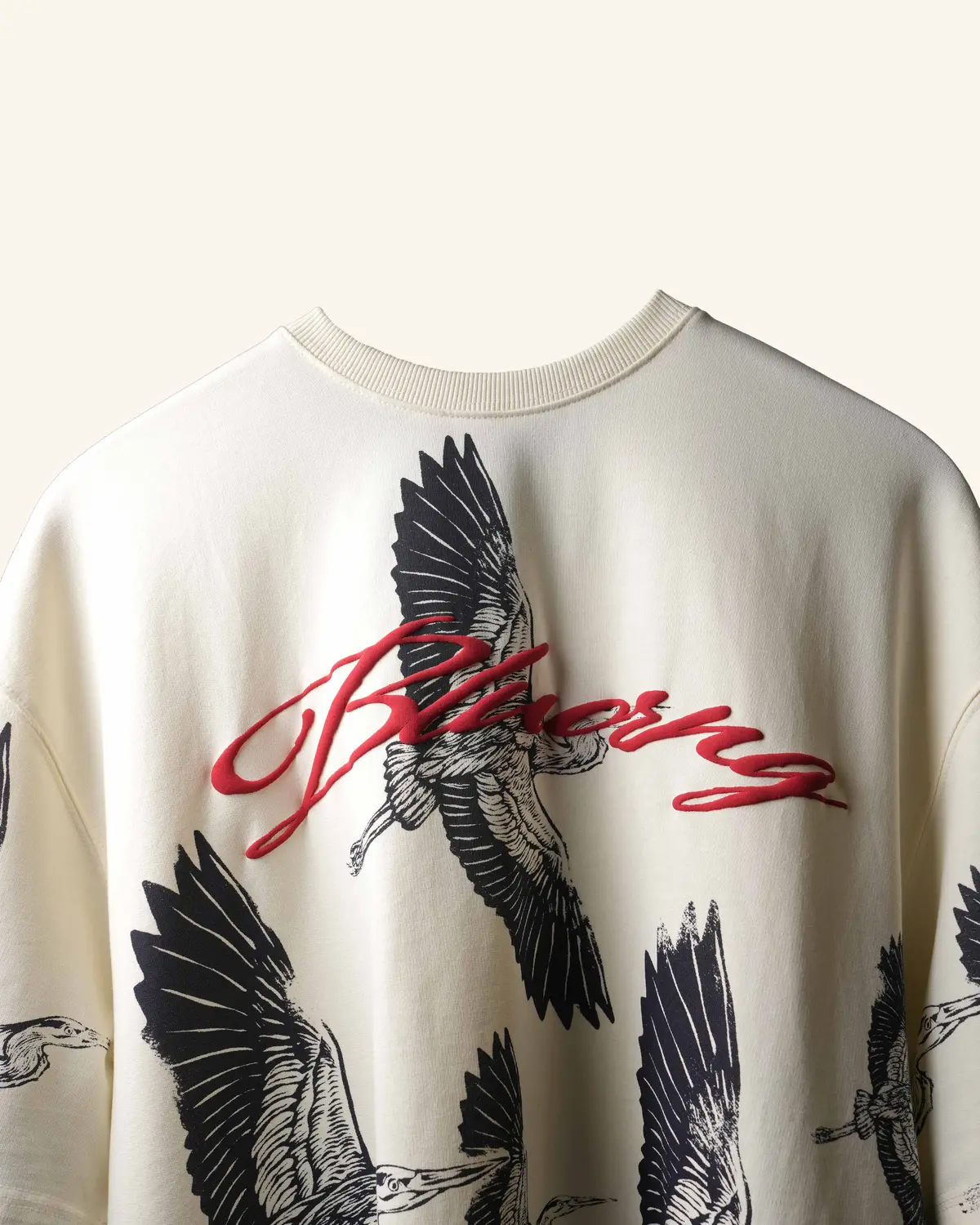 Beige Heron T-Shirt 1