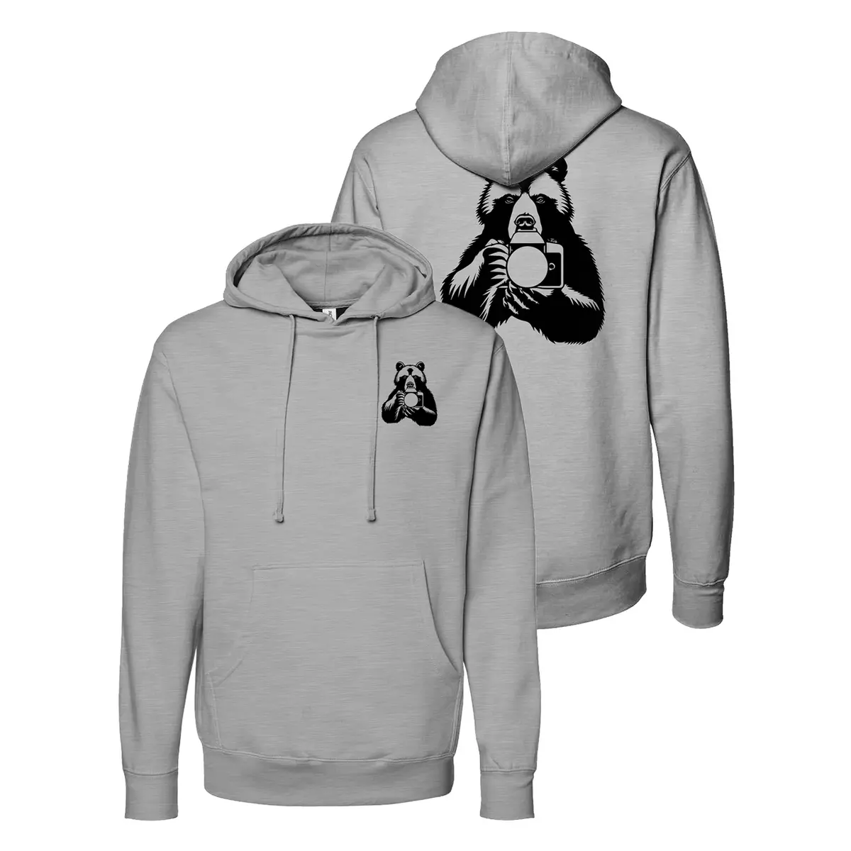 Bear Logo Hoodie 1