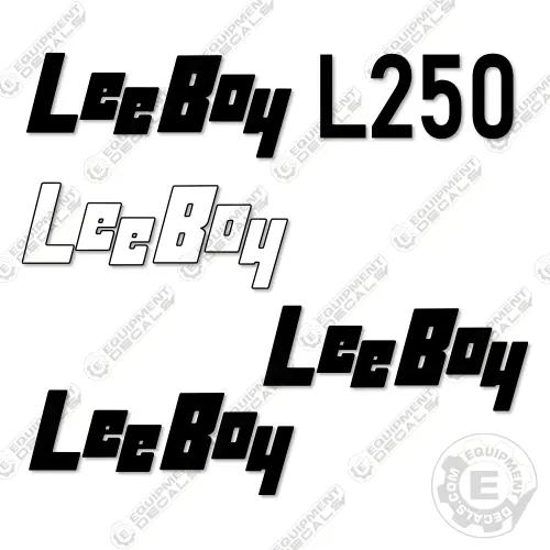 Fits Leeboy L250 Decal Kit Tack Tank Trailer 1