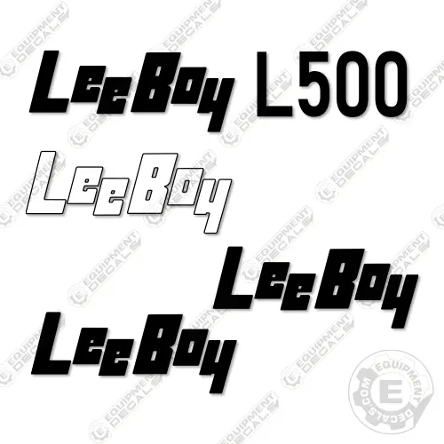 Fits Leeboy L500 Decal Kit Tack Tank Trailer 1