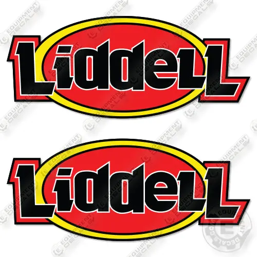 Fits Liddell Trailer 17 Inch Logos Decal Kit Trailer 1