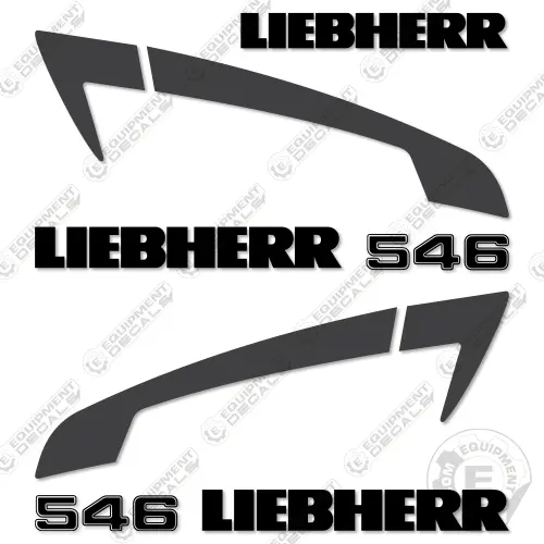 Fits Liebherr 546 Decal Kit Wheel Loader 1