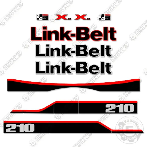 Fits Link-Belt 210X2 Decal Kit Excavator 1