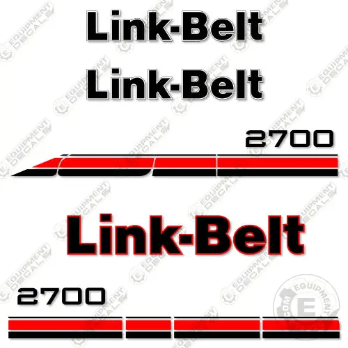 Fits Link-Belt 2700 Decal Kit Excavator 1