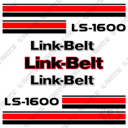 Fits Link-Belt Ls-1600 Decal Kit Excavator 1