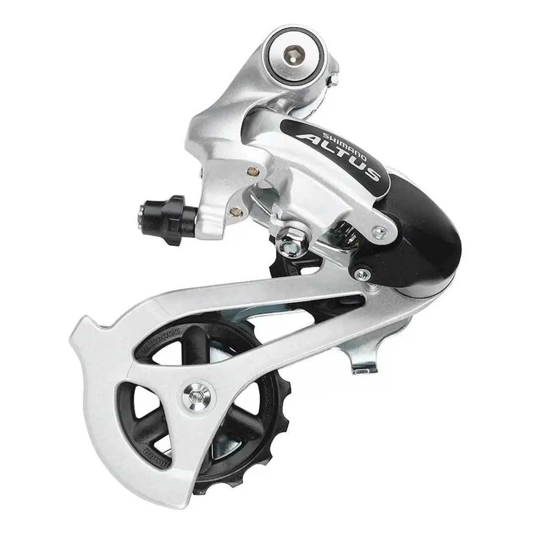 Rear Derailleur 7/8 Speed Shimano Altus Rd-M310 Long Cage Silver 1