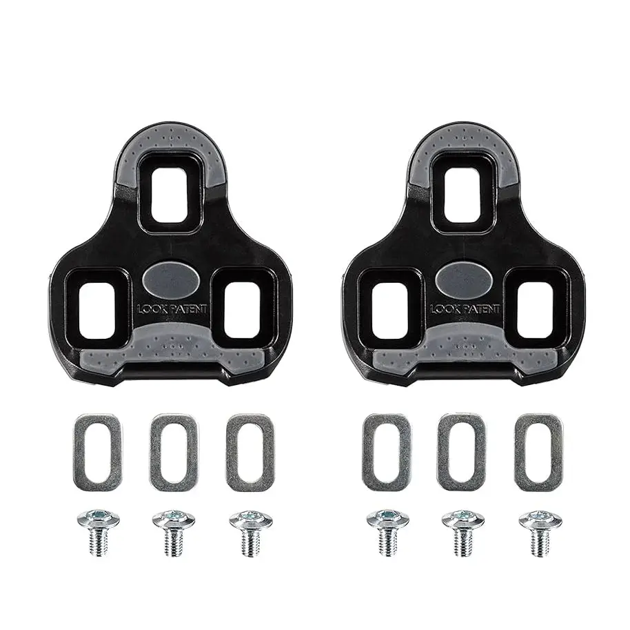 Look Keo Grip Cleats - 0 Degree Float (Black) 1