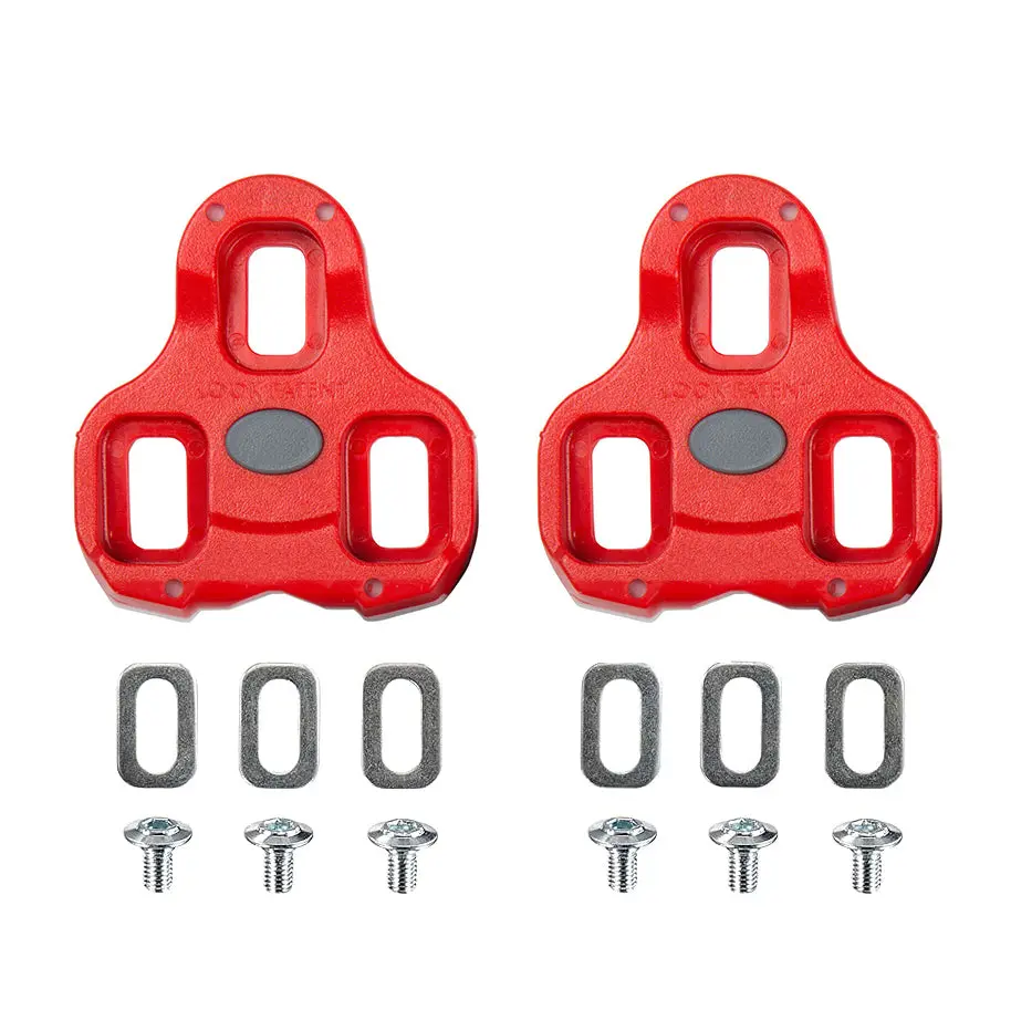 Look Keo Cleats - 9 Degree Float (Red) 1