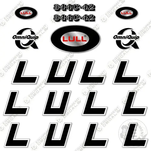 Fits Lull 844C-42 Decal Kit Telehandler Forklift 1