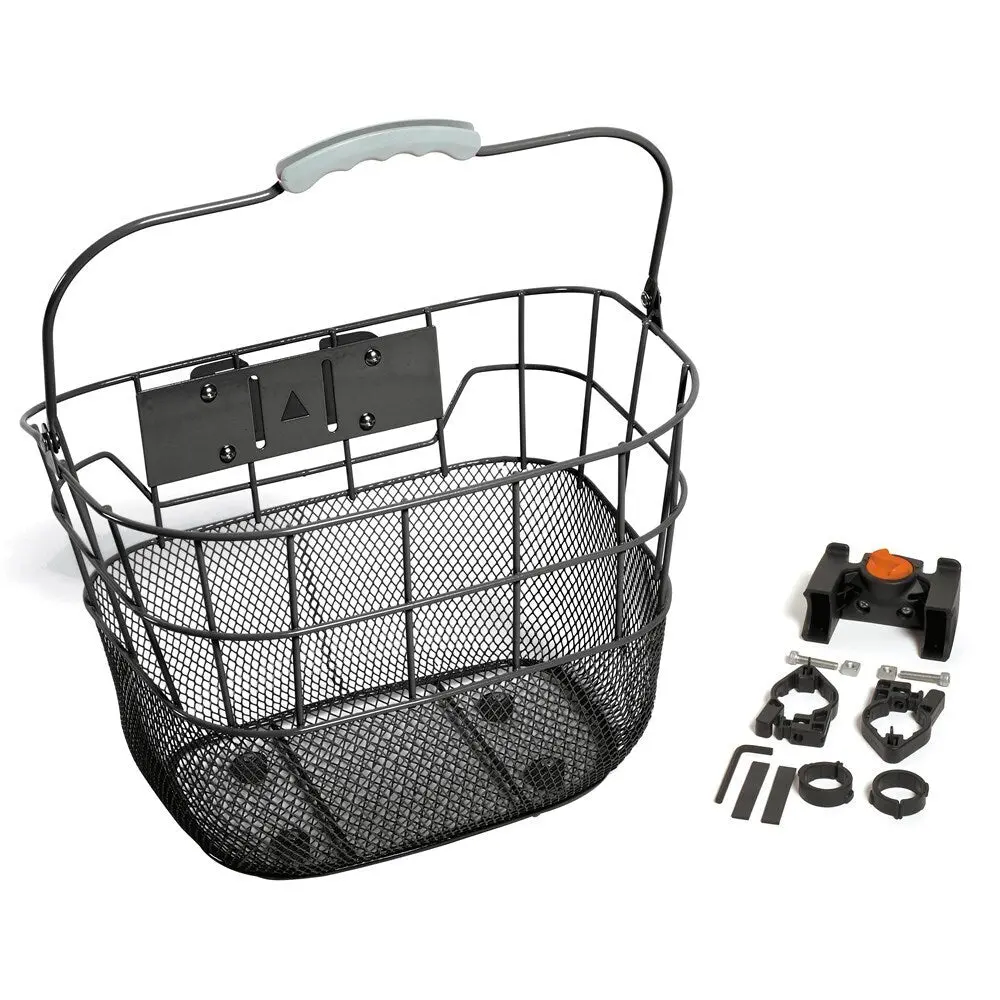 Bikecorp Wire Quick Release Front Basket Black 1