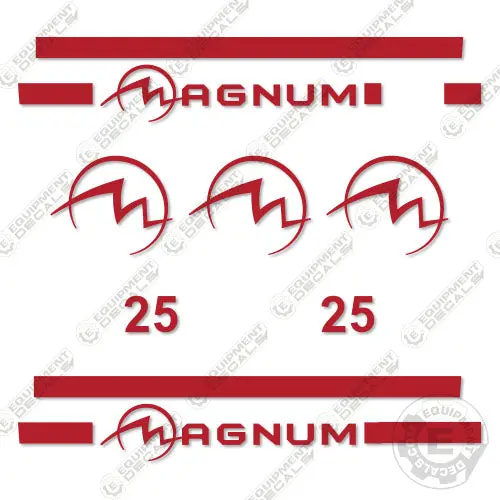 Fits Magnum 25 Decal Kit Generator 1