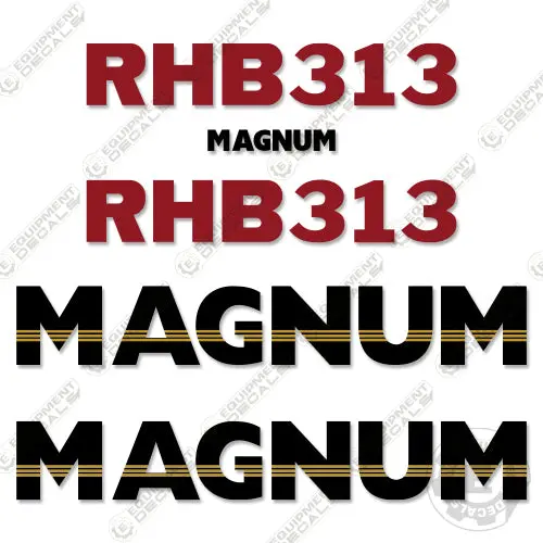 Fits Magnum Rhb313 Decal Kit Hydraulic Hammer 1