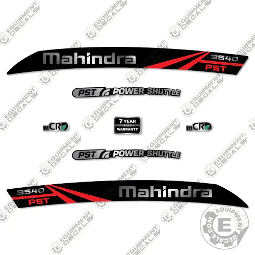 Fits Mahindra 3540 Pst Decal Kit Tractor 1