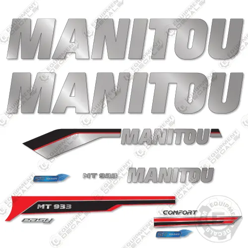 Fits Manitou Mt733 Decal Kit Telescopic Forklift 1