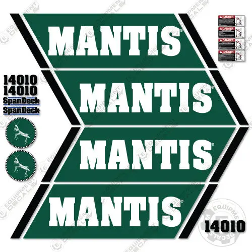 Fits Mantis 14010 Decal Kit Crane Truck 1