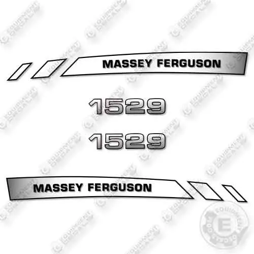 Fits Massey Ferguson 1529 Tractor Decal Kit 1