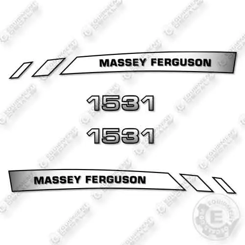 Fits Massey Ferguson 1531 Tractor Decal Kit 1