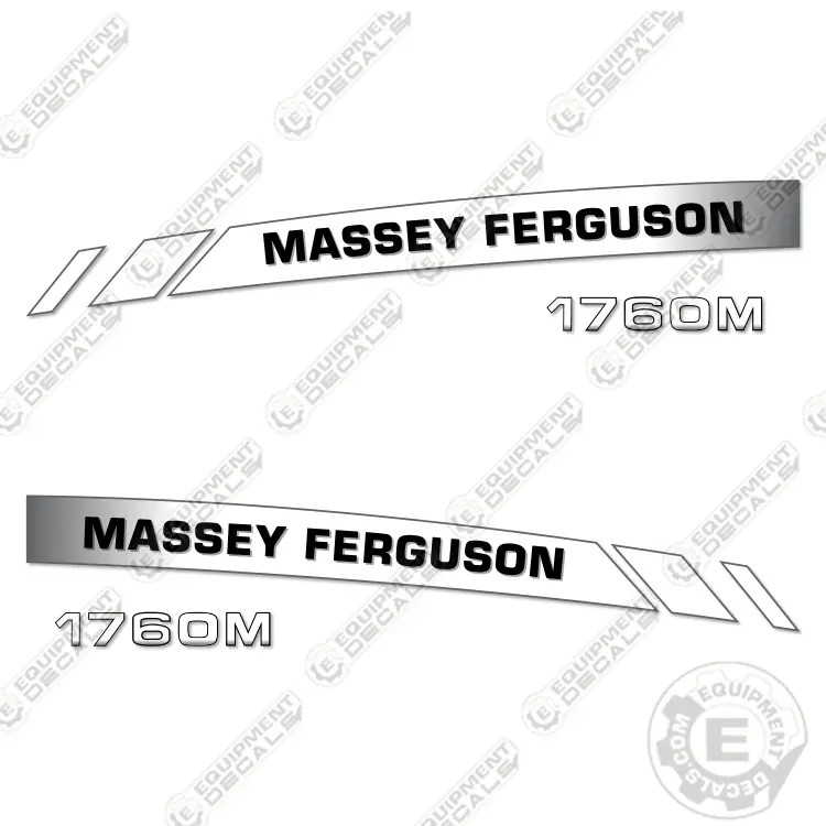 Fits Massey Ferguson 1760M Decal Kit Tractor 1
