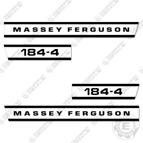Fits Massey Ferguson 184-4 Decal Kit Tractor 1