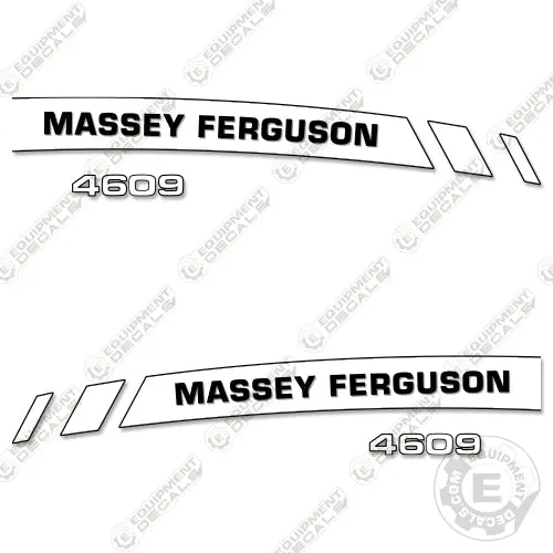 Fits Massey Ferguson 4609 Decal Kit Tractor 1
