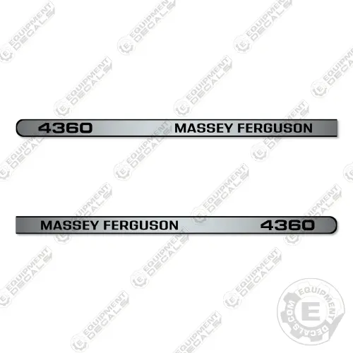 Fits Massey Ferguson 4360 Decal Kit Tractor Hood 1