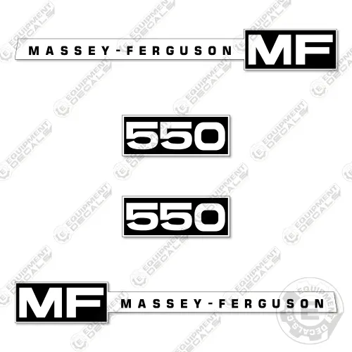Fits Massey Ferguson 550 Decal Kit Combine 1