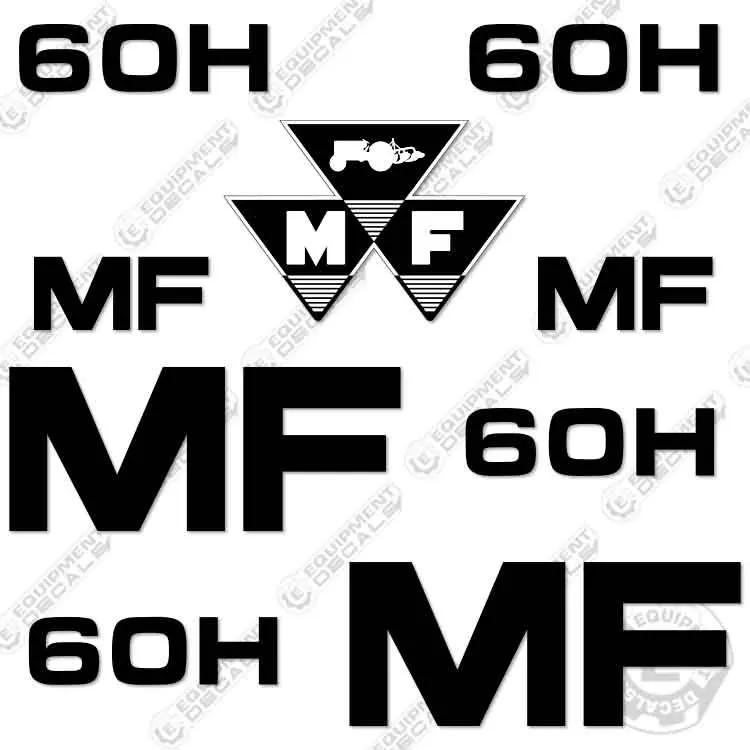 Fits Massey Ferguson 60H Decal Kit Tractor 1
