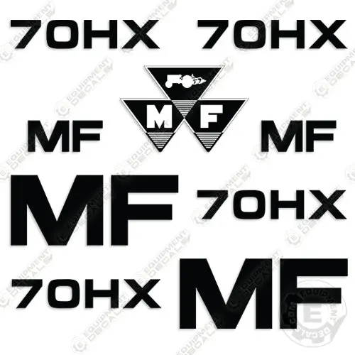 Fits Massey Ferguson 70Hx Decal Kit Tractor 1