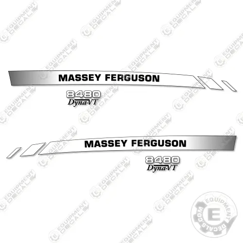 Fits Massey Ferguson 8480 Tractor Decal Kit 1