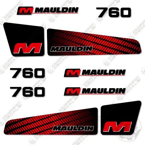 Fits Mauldin 760 Decal Kit Asphalt Paver 1