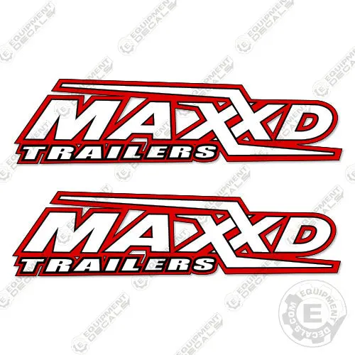 Fits Maxxd Decal Kit (Set Of 2) Trailer 27" 1