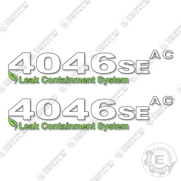 Fits Mec 4046Se Ac Decal Kit Scissor Lift (Numbers Only!) 1