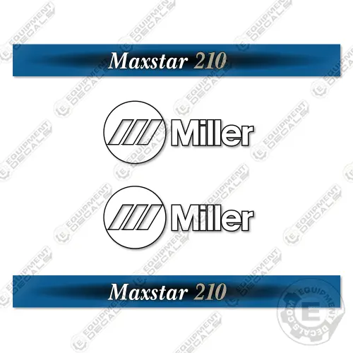 Fits Bobcat Miller Maxstar 210 Decal Kit Generator Welder 1
