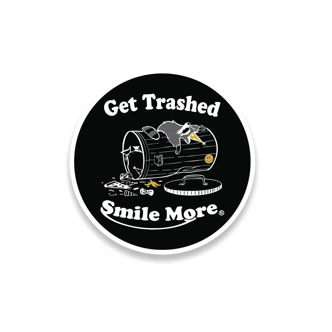Get Trashed Sticker 1