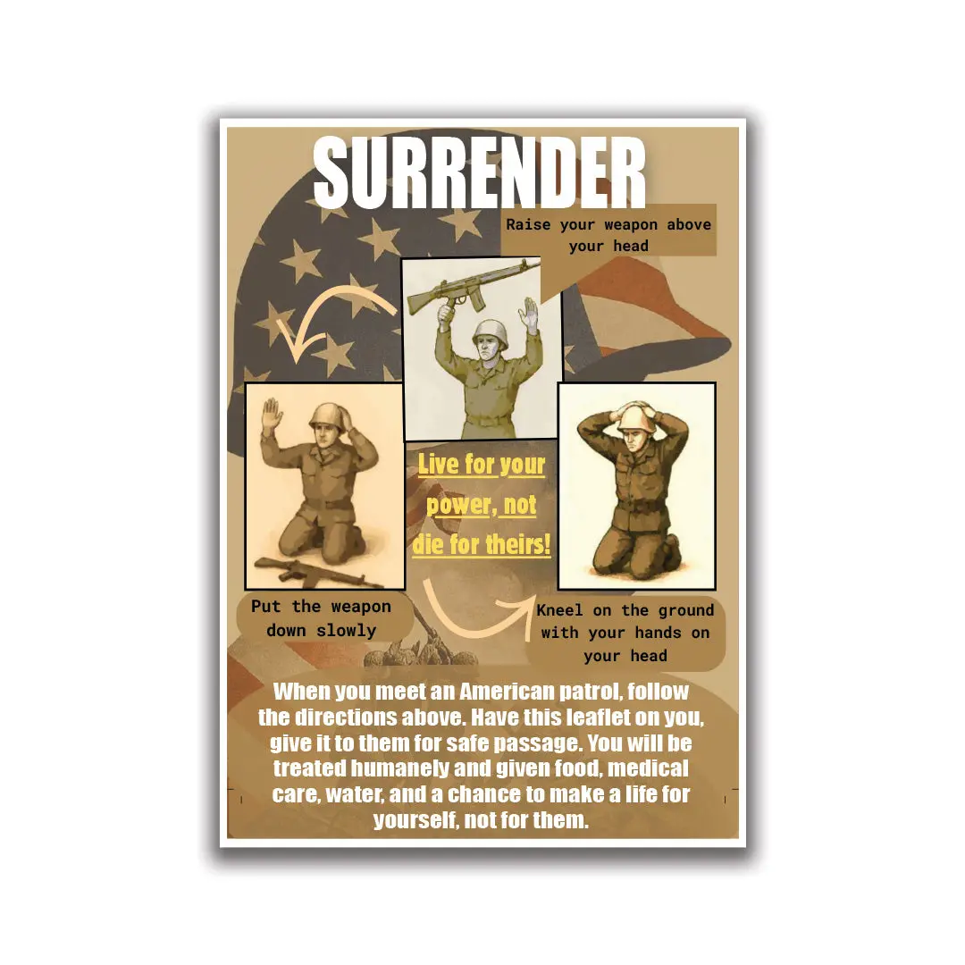 Surrender Sticker 1
