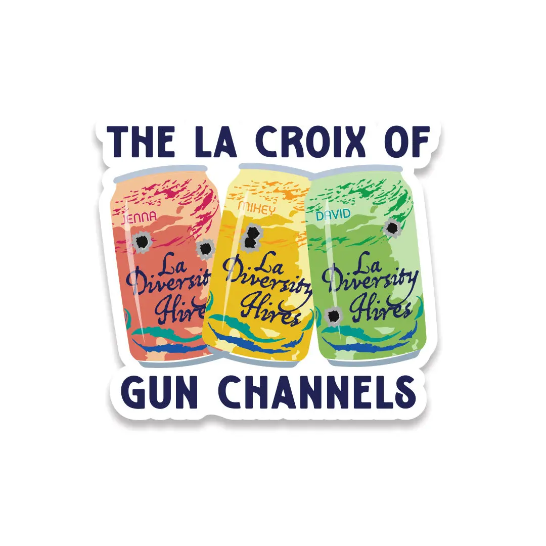 The Gun Channel Sticker 1