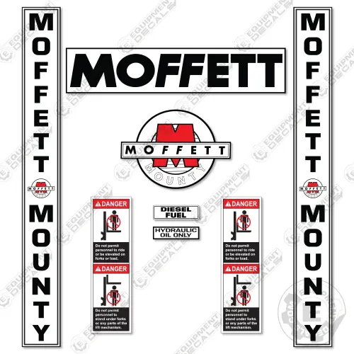 Fits Moffett Mounty Decal Kit 1
