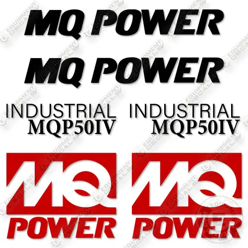 Mq Power Mqp50iv Decal Kit Generator- Aftermarket Kit 1