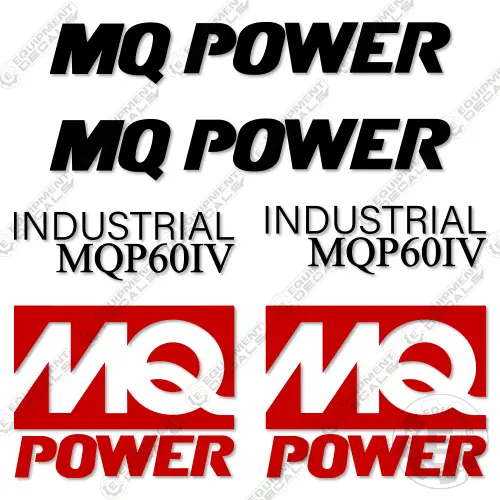 Fits Multiquip Mqp60iv Decal Kit Generator 1